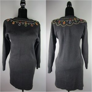 Sarah Morgan | Vintage Jeweled Sweater Dress